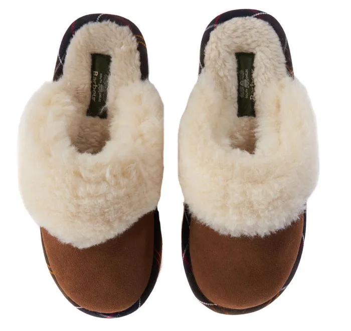 Women Slippers Barbour Lydia Mule Slippers Grey Suede Women Slippers Barbour Lydia Mule Slippers Grey Suede