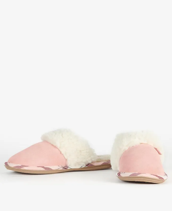 Women Slippers Barbour Lydia Mule Slippers Grey Suede Women Slippers Barbour Lydia Mule Slippers Grey Suede
