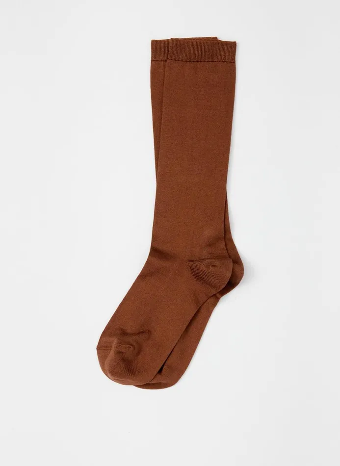 Women Socks Tibi Classic Socks Cocco