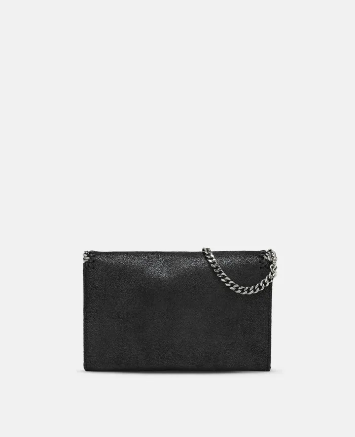 Women Stella Icons Stella McCartney Falabella Wallet Crossbody Bag Black