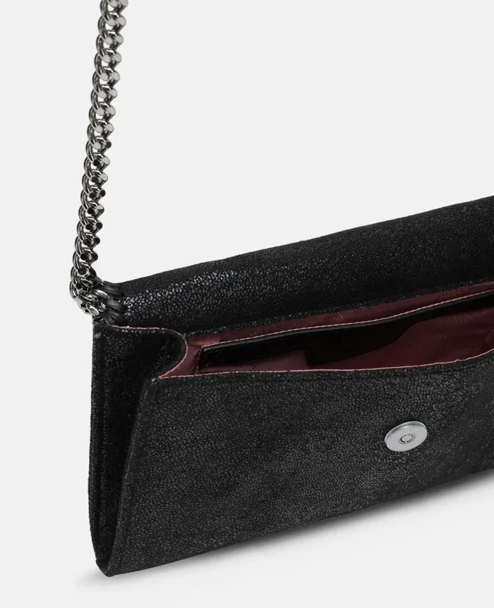 Women Stella Icons Stella McCartney Falabella Wallet Crossbody Bag Black