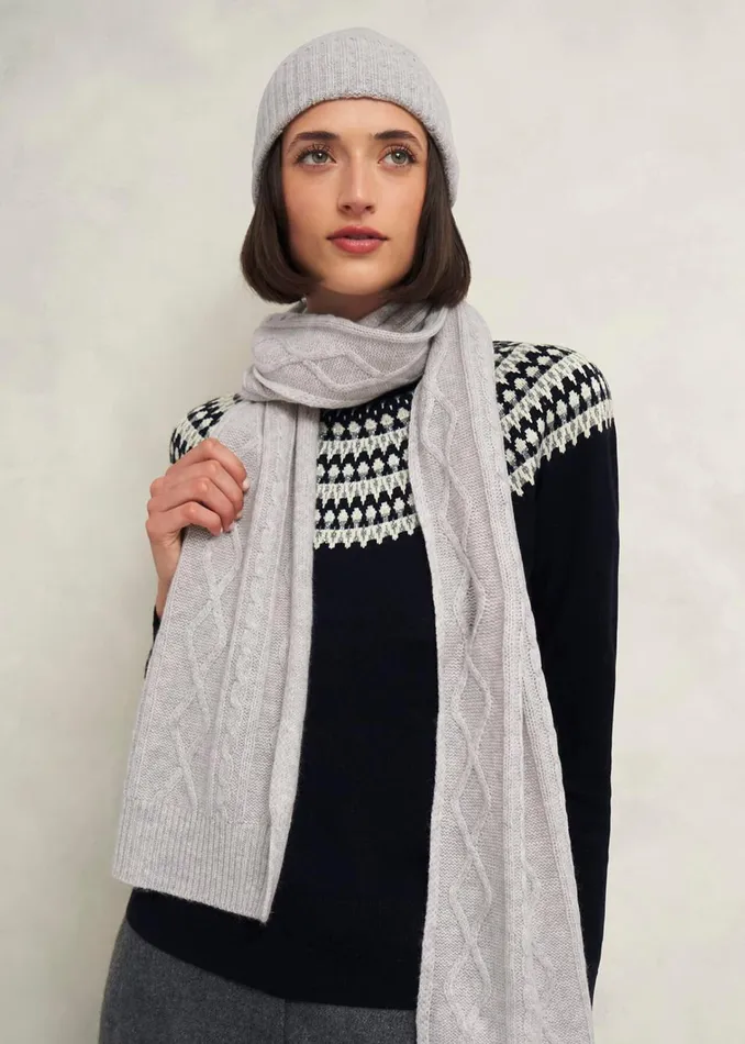 Women Steph Wool Hat Pale Grey Hobbs Hats