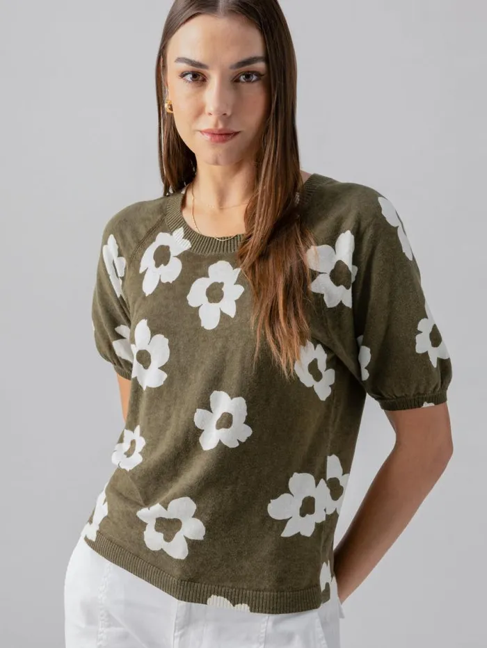 Women Sunny Days Sweater Burnt Olive Pop Sanctuary Clothing Sweaters and Cardis