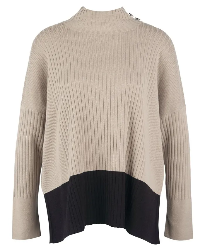 Women Sweaters and Knitwear Barbour Amal Knitted Jumper Light Fawn Women Sweaters and Knitwear Barbour Amal Knitted Jumper Light Fawn
