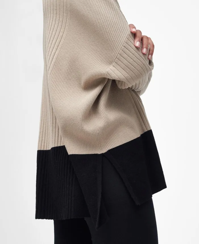 Women Sweaters and Knitwear Barbour Amal Knitted Jumper Light Fawn Women Sweaters and Knitwear Barbour Amal Knitted Jumper Light Fawn