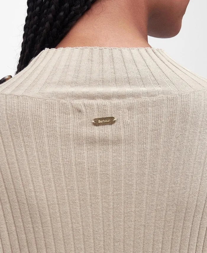 Women Sweaters and Knitwear Barbour Amal Knitted Jumper Light Fawn Women Sweaters and Knitwear Barbour Amal Knitted Jumper Light Fawn