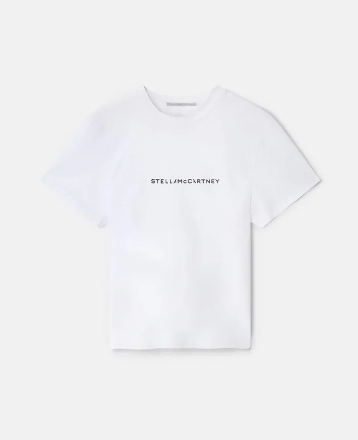 Women Sweatshirts And TShirts Stella McCartney Stella Iconics Logo Relaxed Fit TShirt Pure White Women Sweatshirts And TShirts Stella McCartney Stella Iconics Logo Relaxed Fit TShirt Pure White