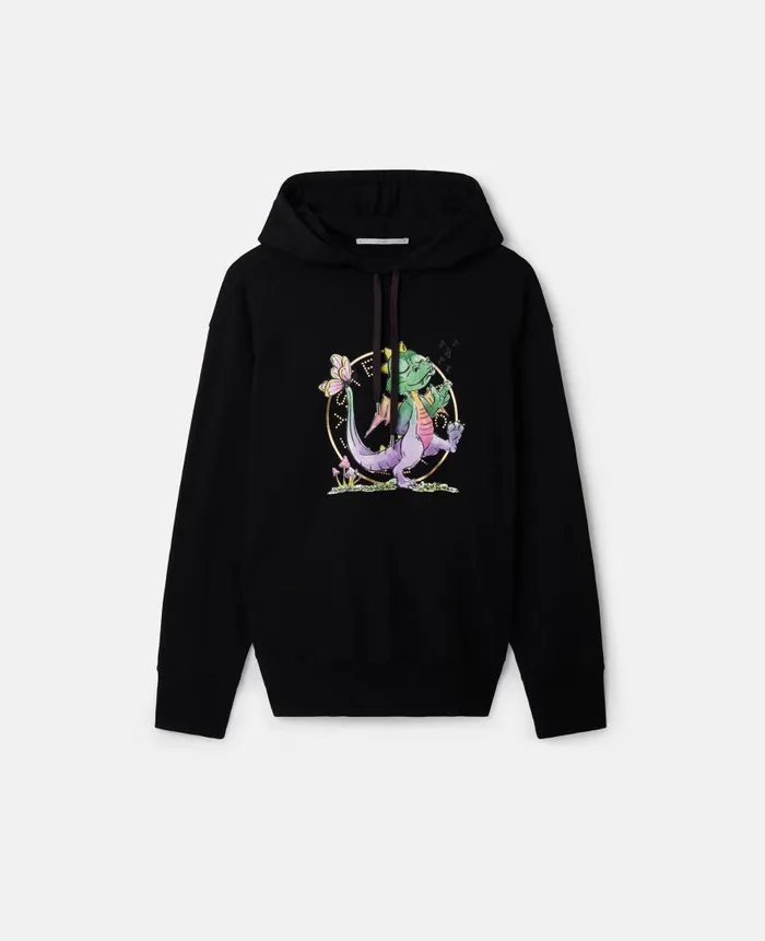 Women Sweatshirts And TShirts Stella McCartney Year Of The Dragon TieDye Sweatshirt Black Women Sweatshirts And TShirts Stella McCartney Year Of The Dragon TieDye Sweatshirt Black