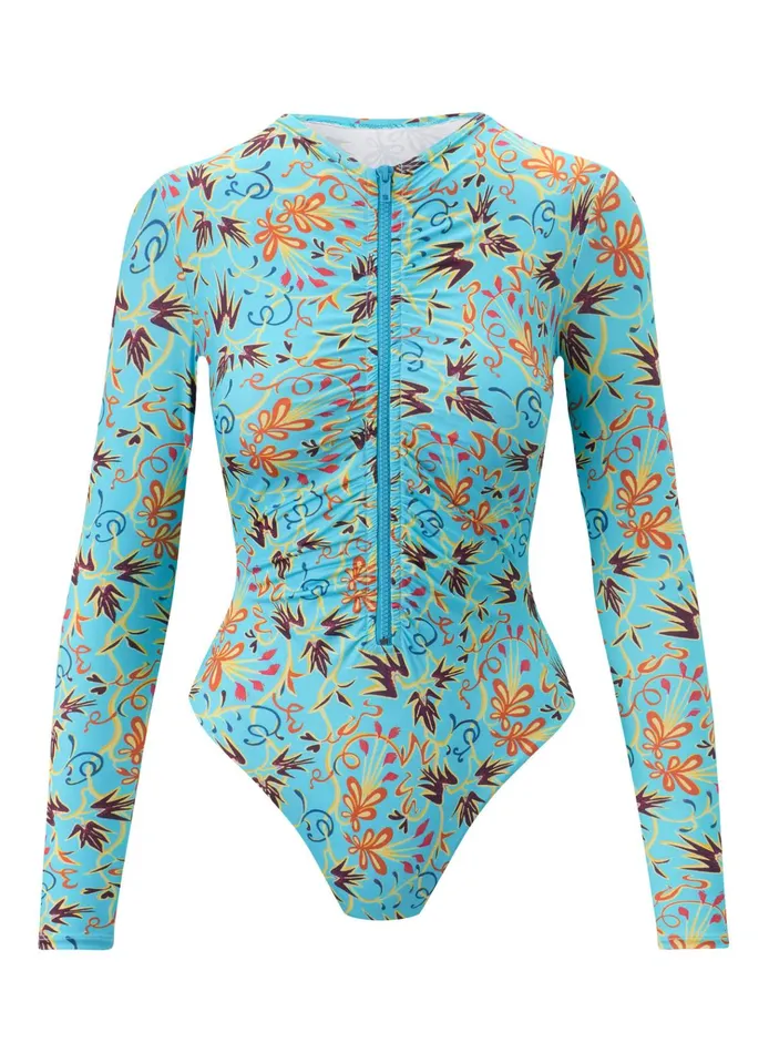 Women Swim ALC Ansel Swimsuit Grotto Multi