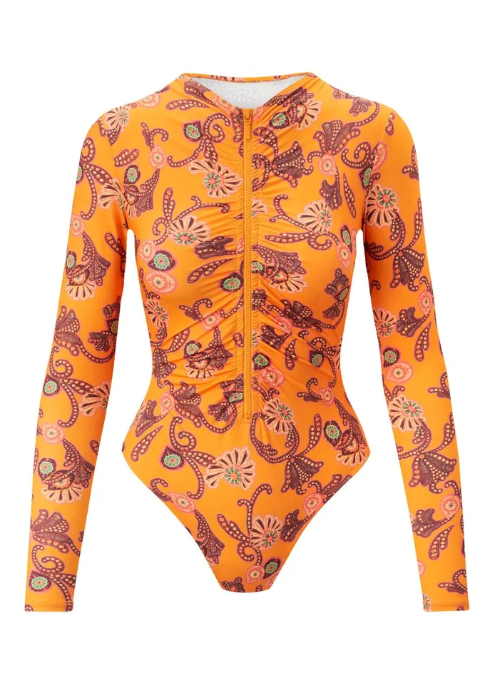 Women Swim ALC Ansel Swimsuit Limone Multi