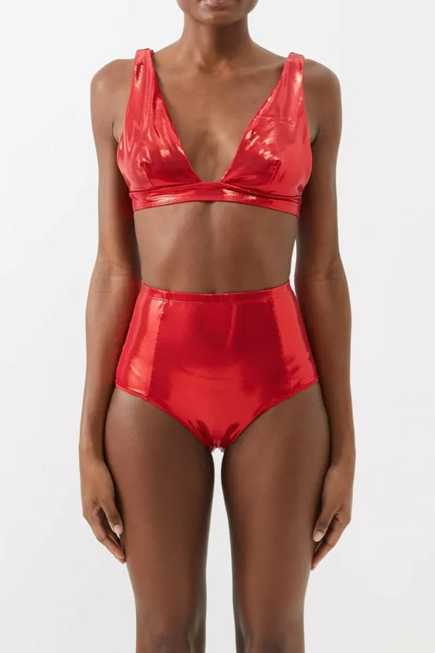 Women Swimwear DODO BAR OR V BIKINI BOTTOM Red Women Swimwear DODO BAR OR V BIKINI BOTTOM Red