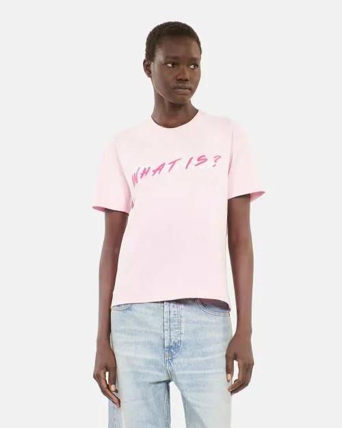 Women Tshirts The Kooples Pink What Is TShirt Pale Pink
