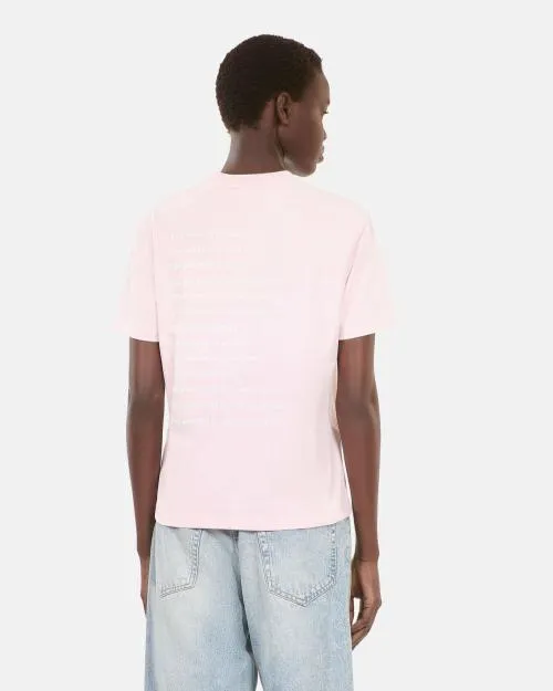 Women Tshirts The Kooples Pink What Is TShirt Pale Pink