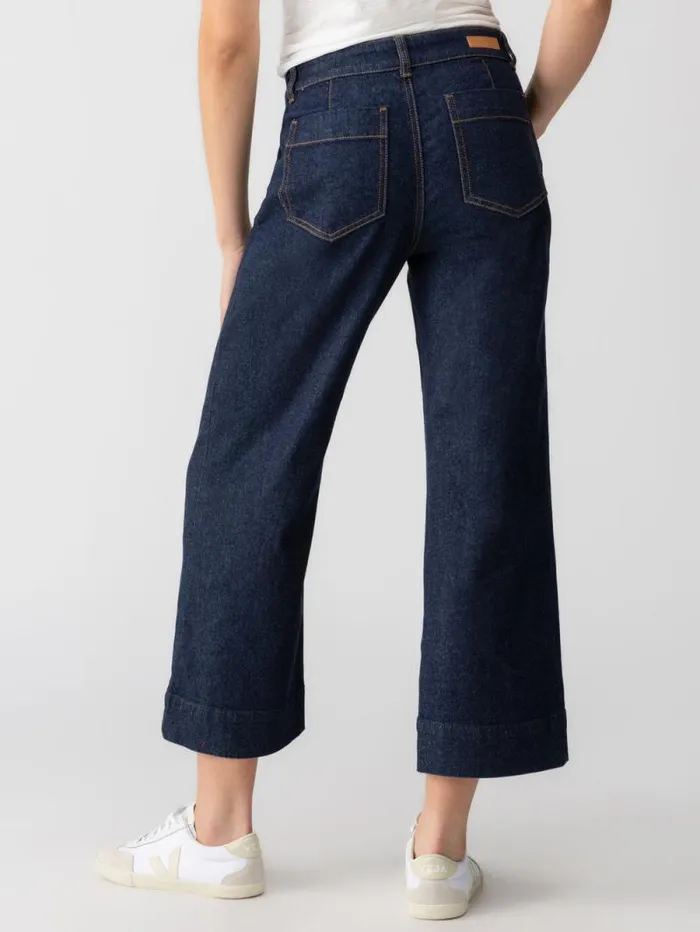 Women The Marine Standard Rise Denim Pant Magnetic Sanctuary Clothing Pants