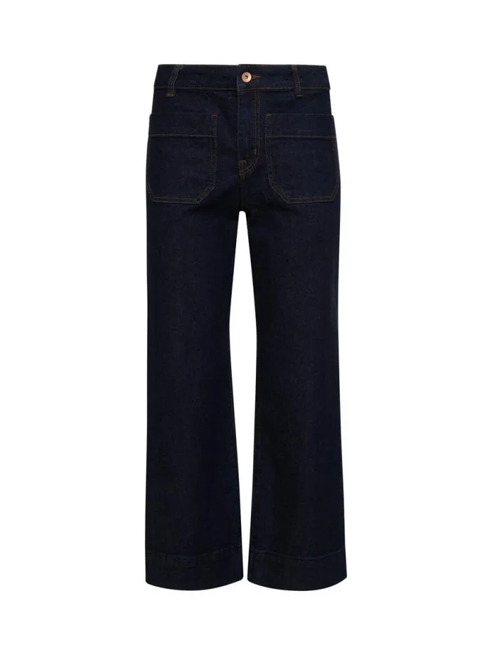 Women The Marine Standard Rise Denim Pant Magnetic Sanctuary Clothing Pants
