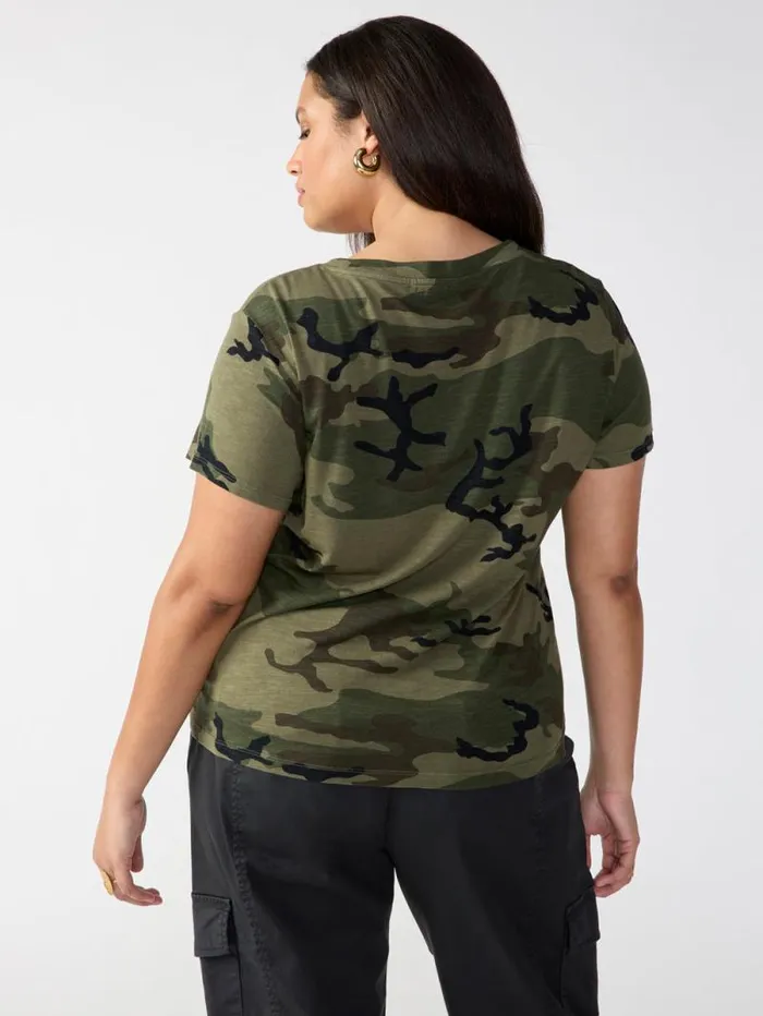Women The Perfect Tee Hiker Camo Inclusive Collection Sanctuary Clothing Tees and Tops Women The Perfect Tee Hiker Camo Inclusive Collection Sanctuary Clothing Tees and Tops