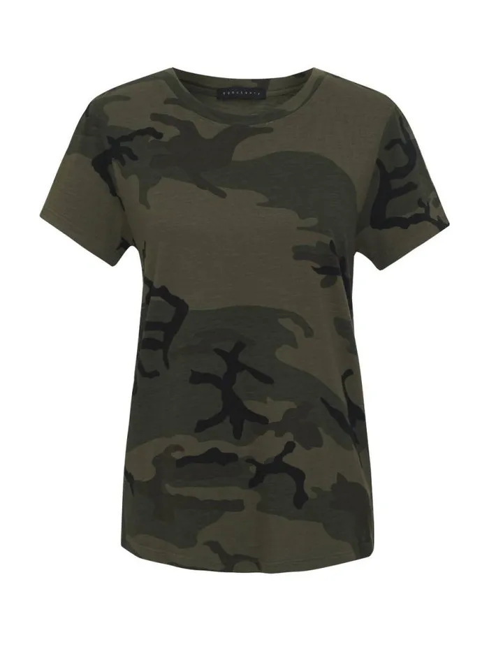 Women The Perfect Tee Hiker Camo Inclusive Collection Sanctuary Clothing Tees and Tops Women The Perfect Tee Hiker Camo Inclusive Collection Sanctuary Clothing Tees and Tops