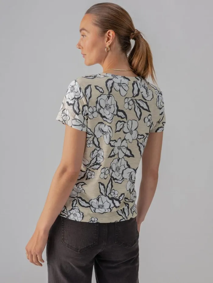 Women The Perfect Tee Neutral Floral Sanctuary Clothing Tees and Tops Women The Perfect Tee Neutral Floral Sanctuary Clothing Tees and Tops