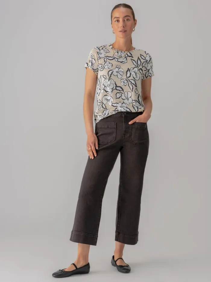 Women The Perfect Tee Neutral Floral Sanctuary Clothing Tees and Tops Women The Perfect Tee Neutral Floral Sanctuary Clothing Tees and Tops