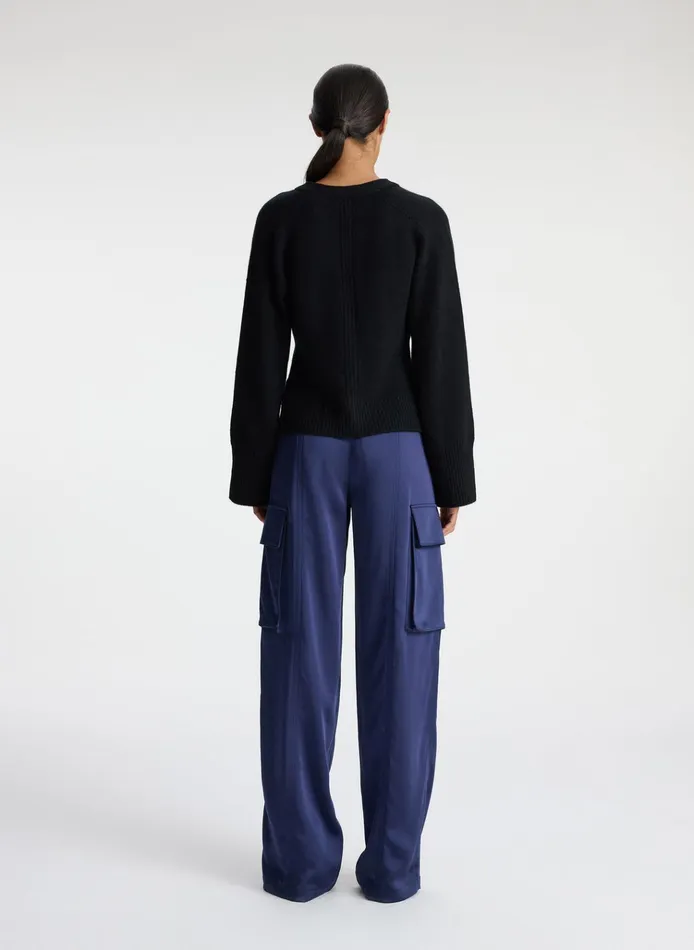 Women Tops ALC Henry Cashmere Cardigan Black