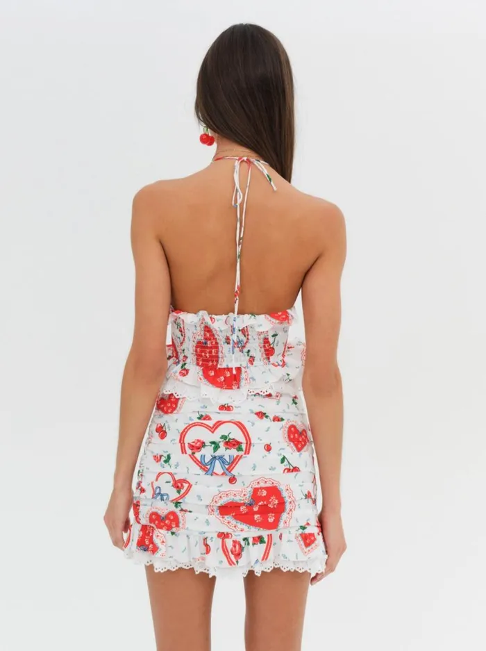 Women Tops For Love and Lemons Daisy Mae Top White Women Tops For Love and Lemons Daisy Mae Top White