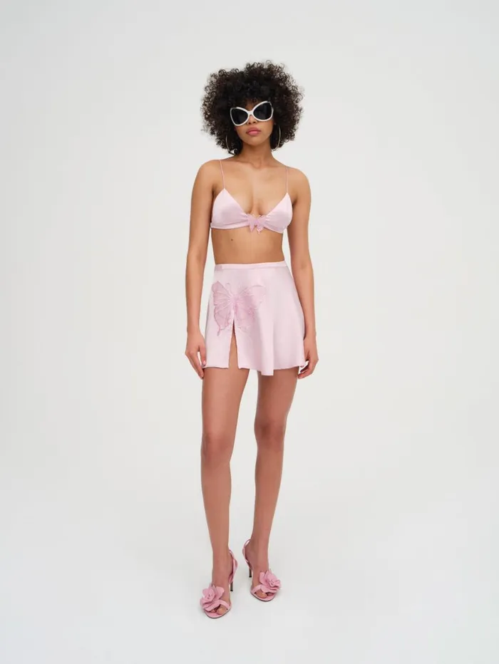 Women Tops For Love and Lemons Truette Bralette Top Pink Women Tops For Love and Lemons Truette Bralette Top Pink