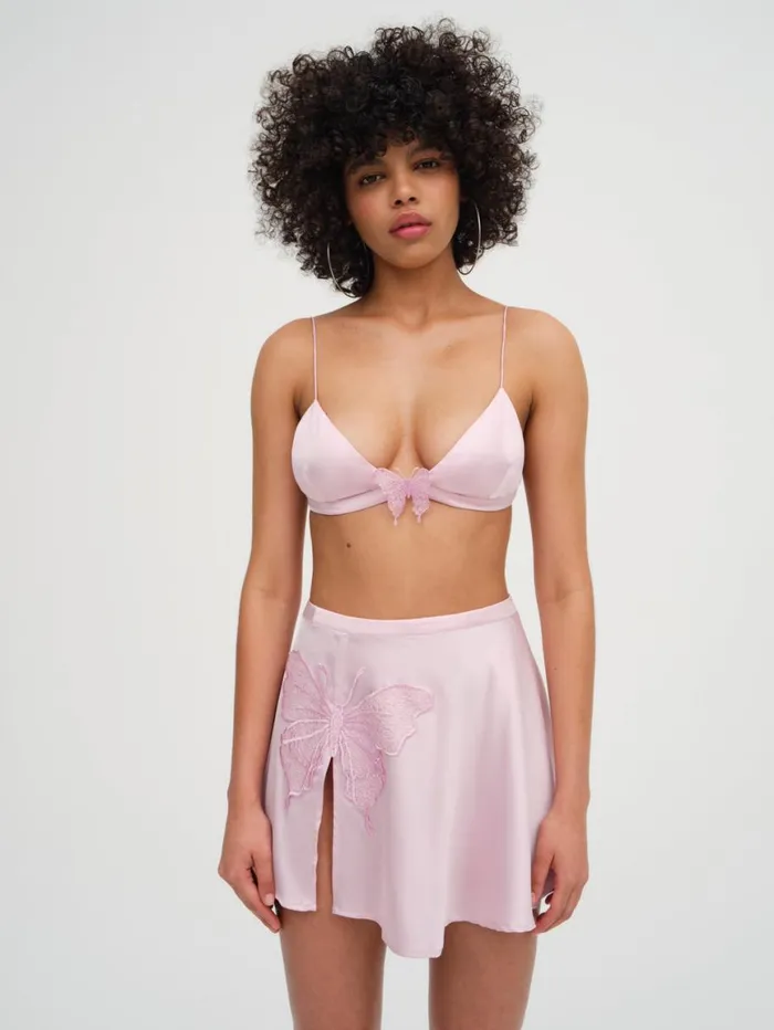 Women Tops For Love and Lemons Truette Bralette Top Pink Women Tops For Love and Lemons Truette Bralette Top Pink