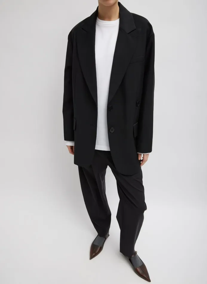 Women Tops Tibi Perfect Unisex Long Sleeve TShirt White