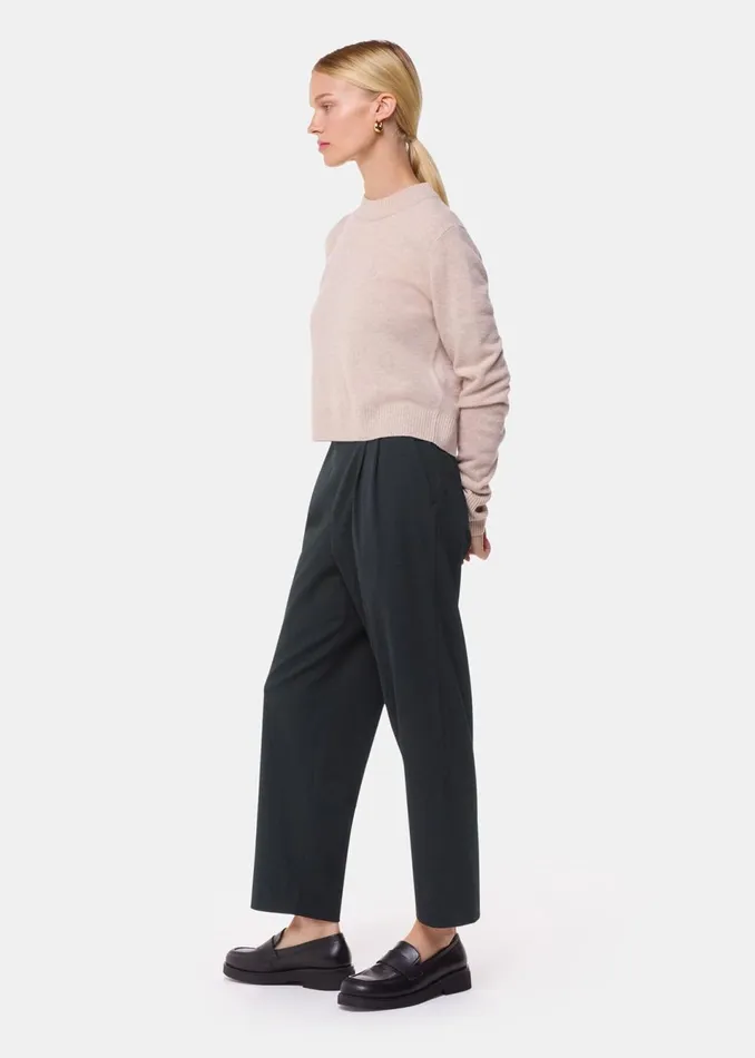 Women Trousers Whistles Black Matilda Tapered Trouser