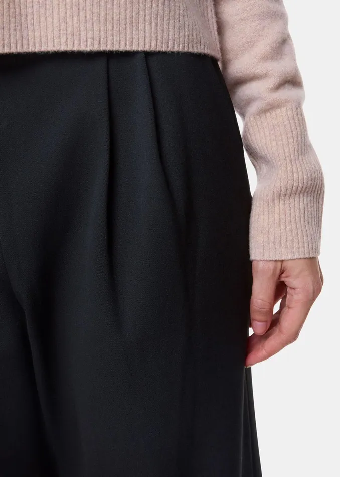 Women Trousers Whistles Black Matilda Tapered Trouser