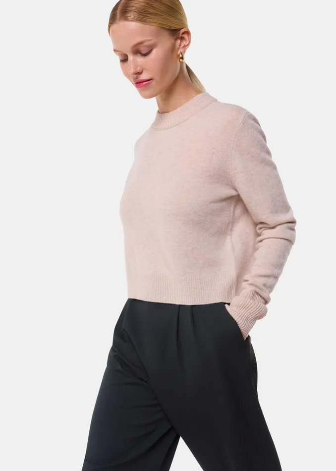 Women Trousers Whistles Black Matilda Tapered Trouser
