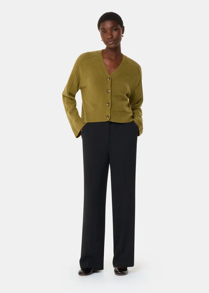 Women Trousers Whistles Black Ultimate Crepe Trouser