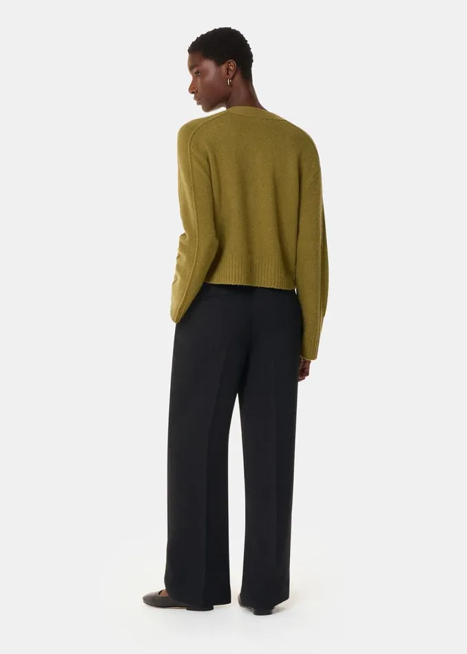 Women Trousers Whistles Black Ultimate Crepe Trouser
