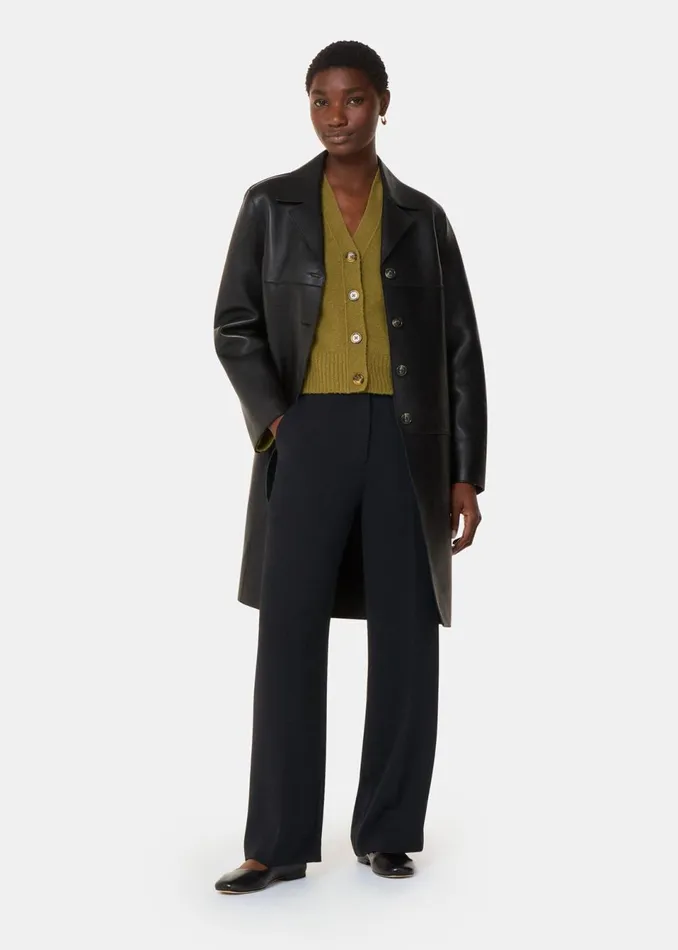 Women Trousers Whistles Black Ultimate Crepe Trouser
