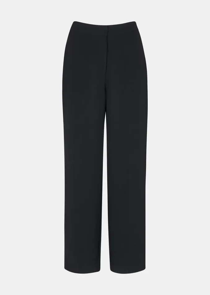 Women Trousers Whistles Black Ultimate Crepe Trouser
