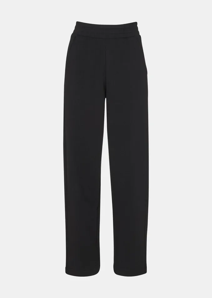 Women Trousers Whistles Black Ultimate Straight Leg Jogger