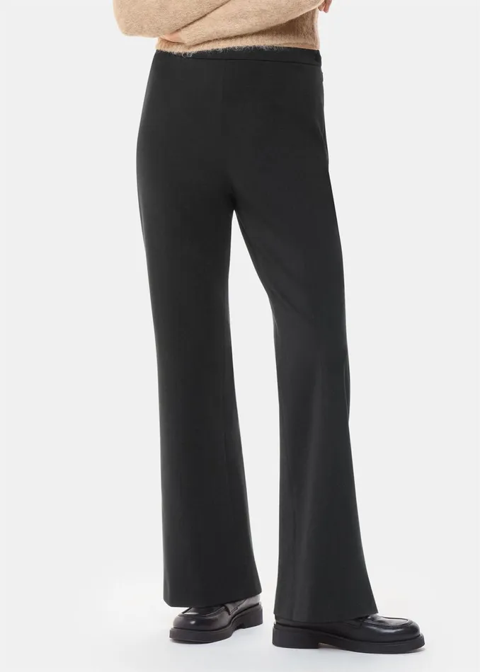 Women Trousers Whistles Black Willow Full Length Trouser