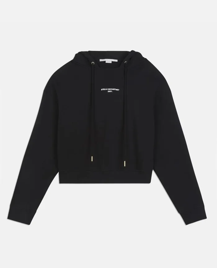 WomenUnisex Sweatshirts And TShirts Stella McCartney Stella McCartney 2001 Hoodie Black