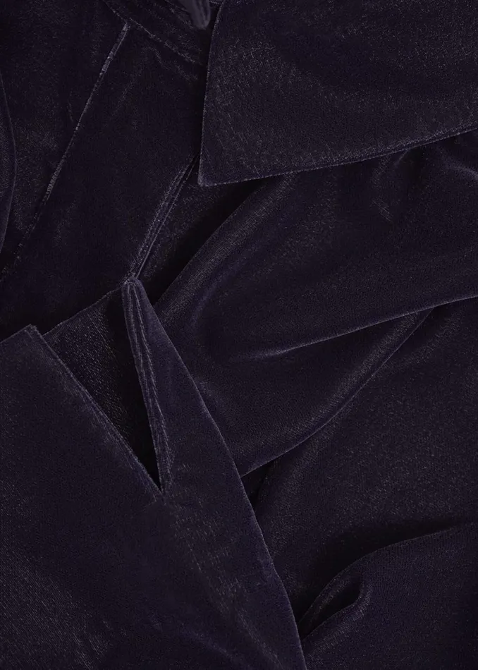 Women Velvet Marciella Dress Midnight Navy Hobbs Dresses and Jumpsuits