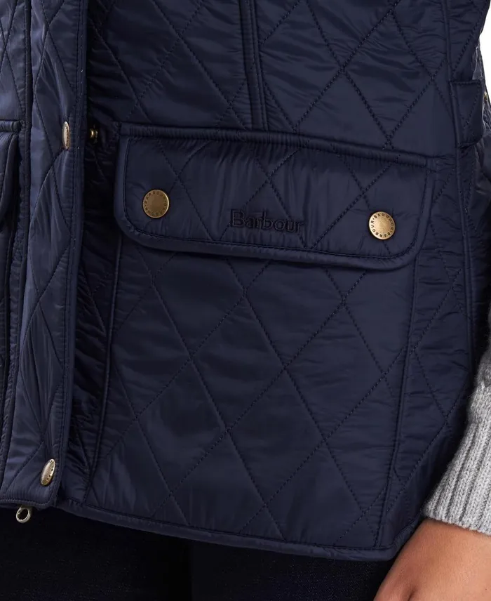 Women Vests Barbour Wray Gilet Navy Women Vests Barbour Wray Gilet Navy