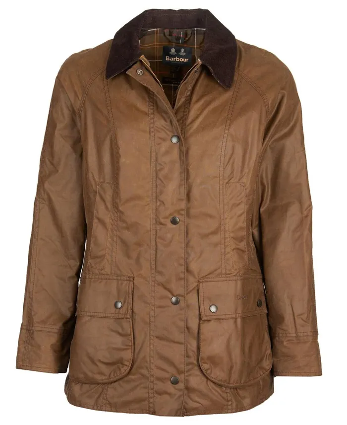 Women Waxed Jackets Barbour Beadnell Wax Jacket Black