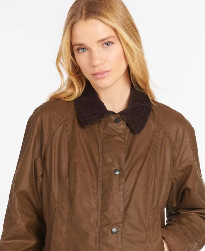 Women Waxed Jackets Barbour Beadnell Wax Jacket Black