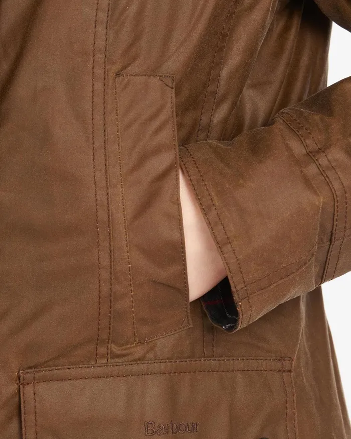 Women Waxed Jackets Barbour Beadnell Wax Jacket Black