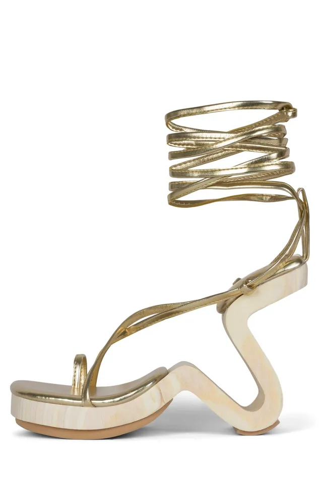 Women Wedge Jeffrey Campbell ALLTHAT White