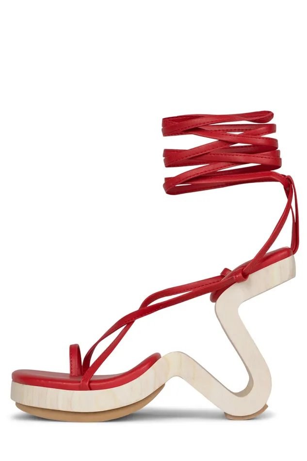 Women Wedge Jeffrey Campbell ALLTHAT White