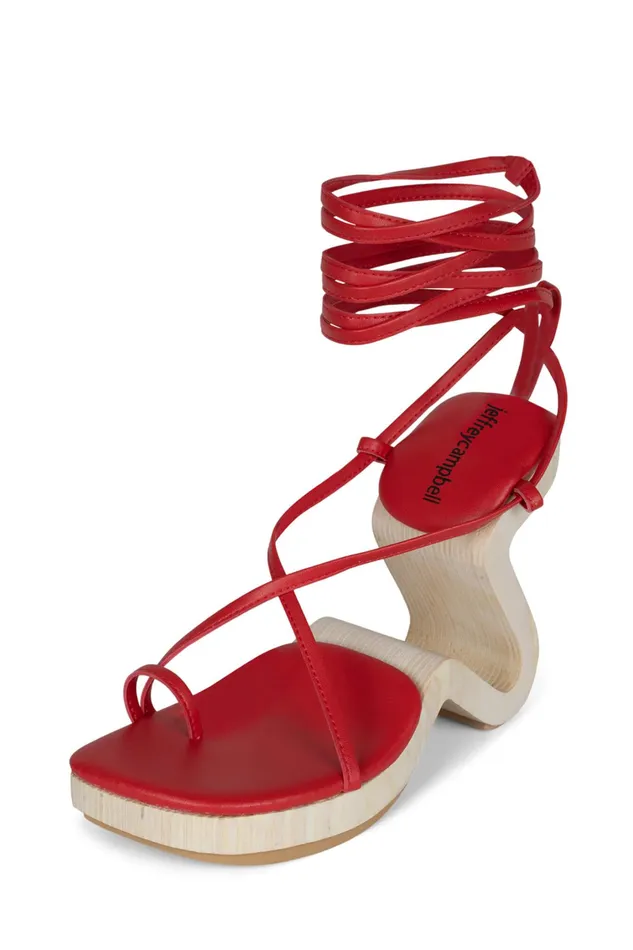 Women Wedge Jeffrey Campbell ALLTHAT White