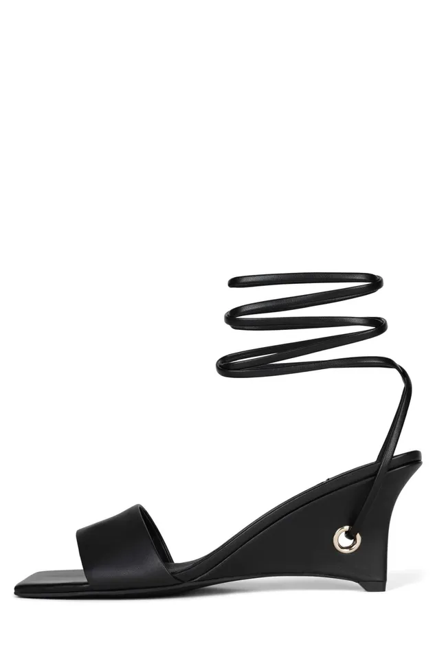 Women Wedge Jeffrey Campbell READY2GO Black Gold